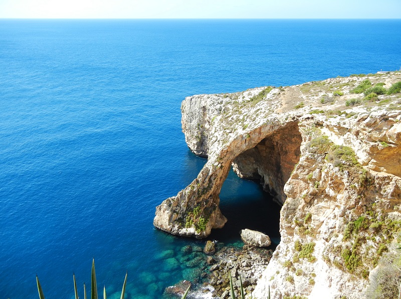 マルタ島_青の洞門