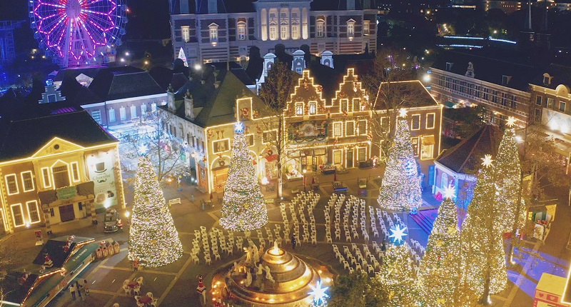 ハウステンボスで毎年大人気の「光の街のクリスマス」が開催中！