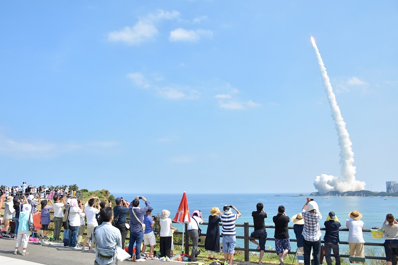 【恵美之江展望公園】種子島で1番近くで体験できるロケット打上げ見学場
