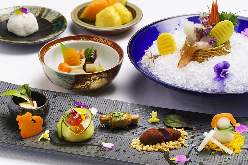 ホテル日航アリビラ、日本料理・琉球料理「佐和」期間限定の物語会席提供