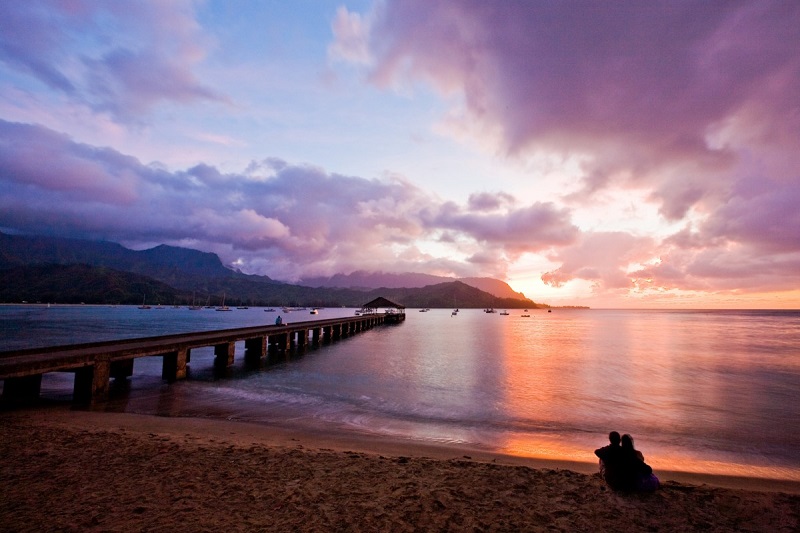 ハナレイ湾 | ハワイ・カウアイ島のハリウッド映画「南太平洋」のロケ地として有名