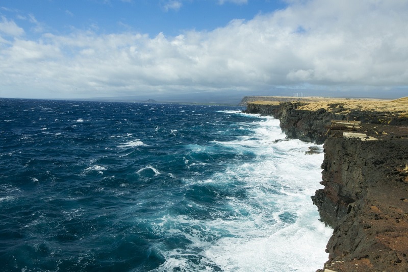 【カラエ岬（サウス・ポイント）】ハワイ島のアメリカ最南端の岬