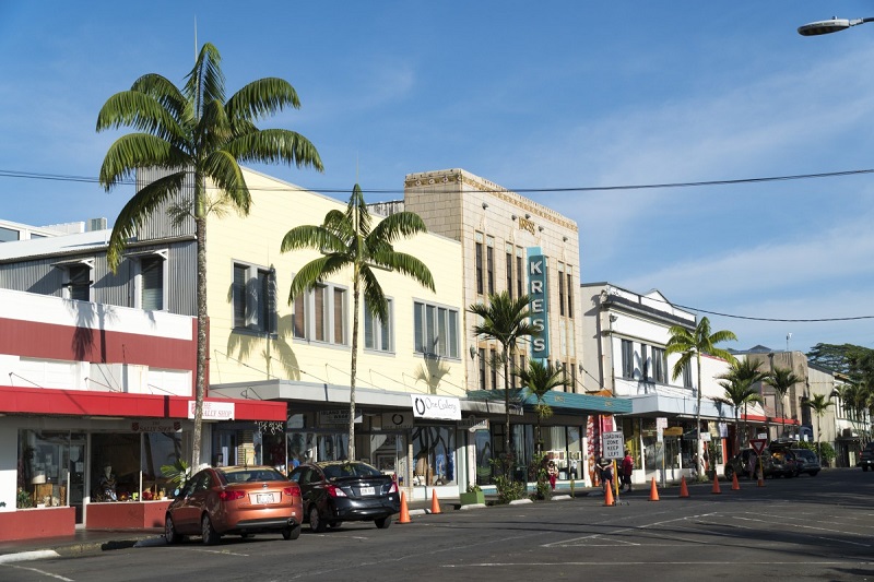 ダウンタウン・ヒロ |  ハワイ島の中心街で歴史深い町