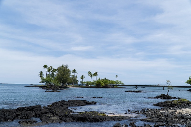 【ココナッツアイランド】ハワイ島のヒロ湾に浮かぶ小さな島