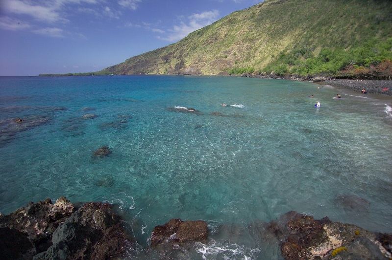 【ケアラケクア湾州立歴史公園】ハワイ島にキャプテン・クックが西洋人として初めて上陸した歴史ある場所