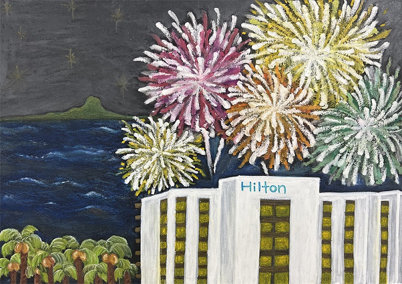 ヒルトン沖縄瀬底リゾート、打ち上げ花火を毎週土曜に開催中！
