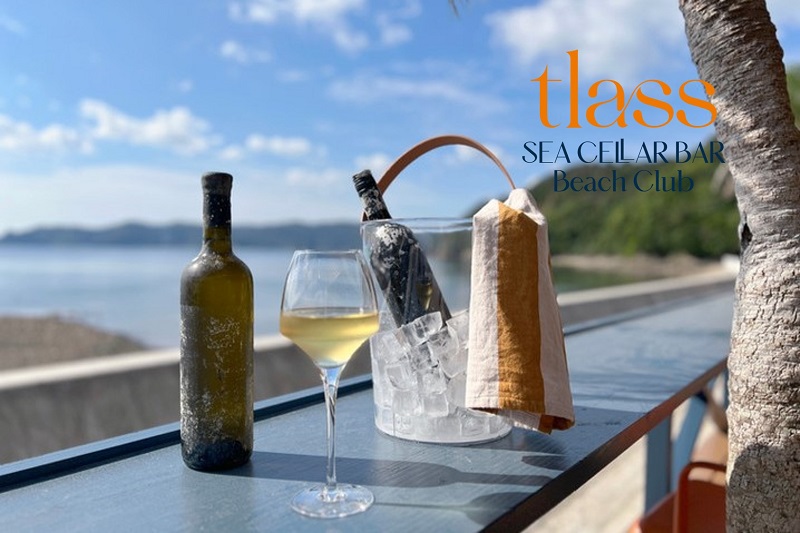 奄美大島の海底熟成ワインを楽しめる「tlass SEA CELLAR BAR Beach Club」オープン！