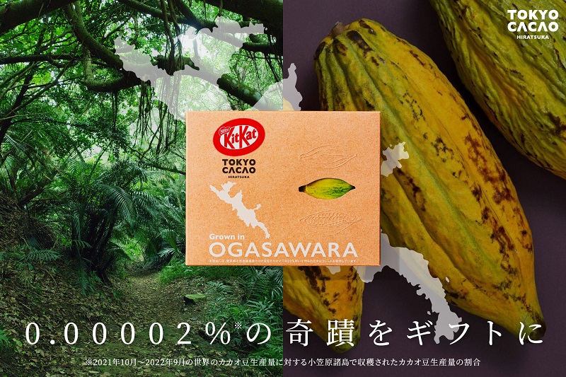 東京・小笠原諸島産カカオ豆から作られた希少なチョコレートを数量限定で販売開始