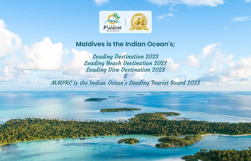 モルディブが「ワールド・トラベル・アワード 2023」インド洋部門にて4つのタイトルを受賞！