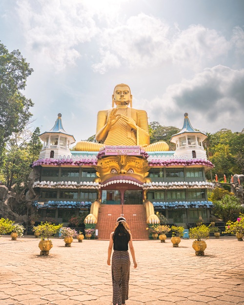 スリランカ_ダンブッラ石窟寺院_W02